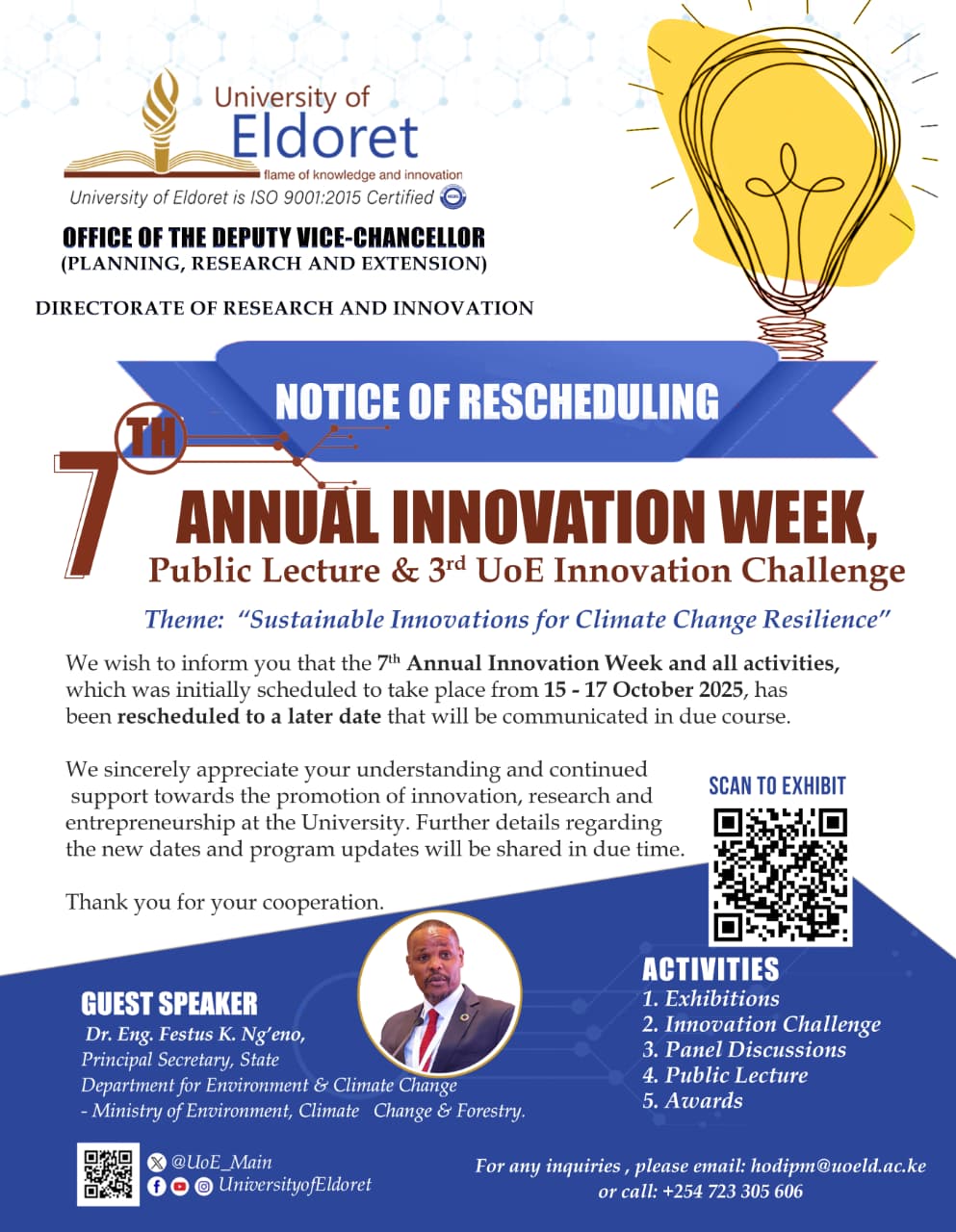 Unavoidable Circumstances