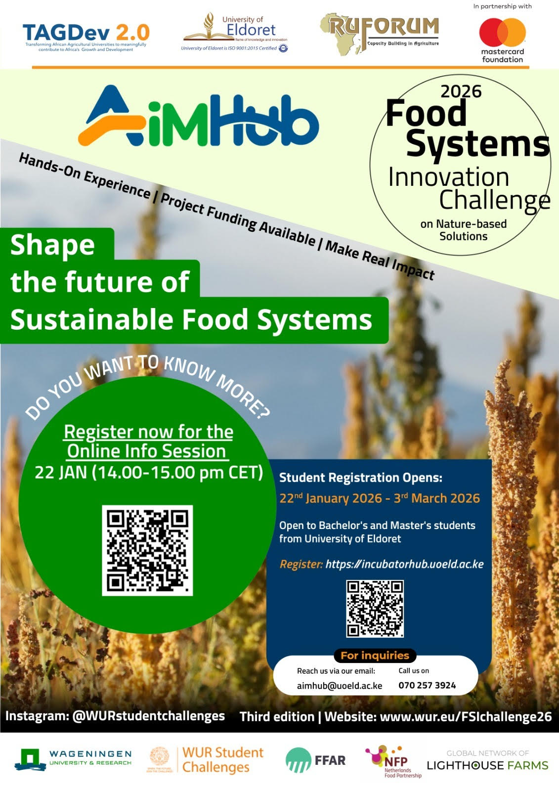 2026 Food Systems Innovation Challenge