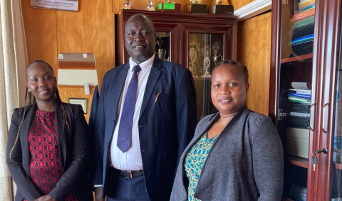 Vice-Chancellor meets with the Royal Media Group team