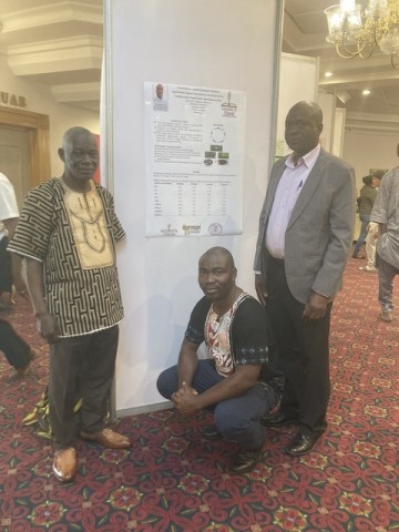 Postgraduate Student exhibits at the RUFORUM Conference in Windhoek, Namibia