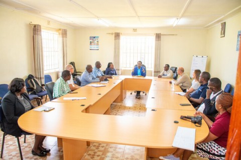 Hand-in-Hand East Africa (HiH-EA) Management Team Visits the University of Eldoret Outreach Centre