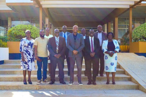 Dr. Derrick Samuels’ Courtesy Call to the Vice-Chancellor