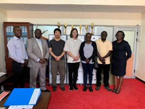 Courtesy visit to University of Eldoret by A Research team from International Institute of Zoonosis Control - Hokkaido University Japan