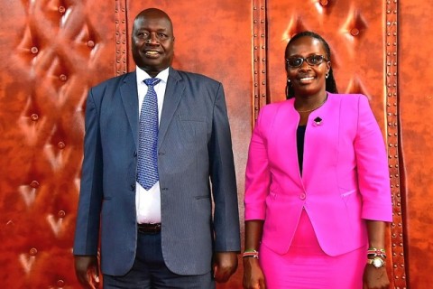 Vice-Chancellor meets with Uasin Gishu C.E.C. Trade