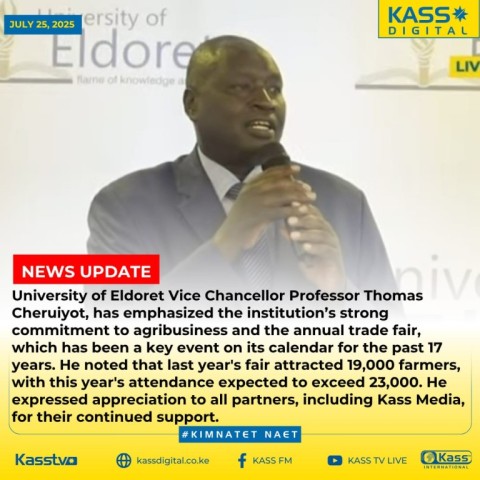 University of Eldoret Reinforces Commitment to Agribusiness at Annual Trade Fair