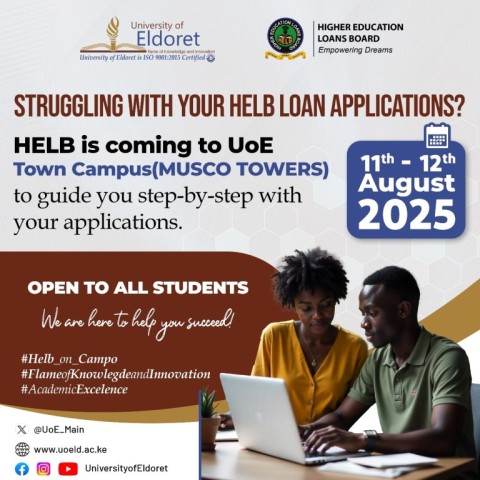 Application for Scholarship and HELB Loan