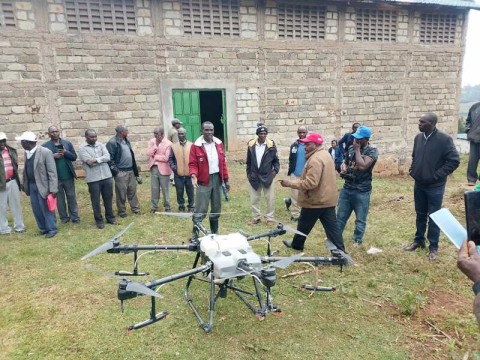 Drone Awareness Training at Kuona Mbele Farmers’ Society