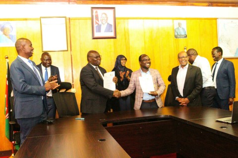 University of Eldoret Signs an MoU with FiBS Afrique to Strengthen skill development in the country