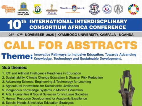 The 10th International Interdisciplinary Consortium Africa Conference (IIC10)