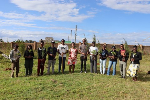 University of Eldoret Students Conclude their 2025 Millennium Fellowship with ‘Project Green’ Tree-Planting Initiative