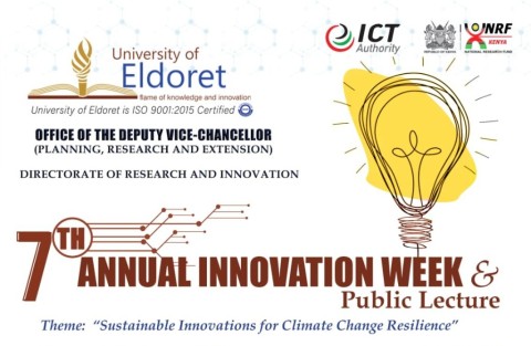 Call for Participation for the 7th Annual UoE Innovation Week and Public Lecture