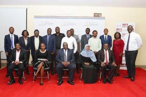 University of Eldoret Hosts KeNIA and Murang’a University of Technology for Entrepreneurial Maturity Peer Evaluation Exercise