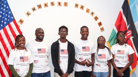 University of Eldoret Students Excel at Red White & Build US–Kenya Hackathon Finals