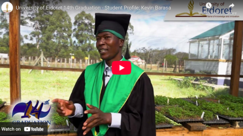 14th Graduation - Student Profile; Kevin Barasa