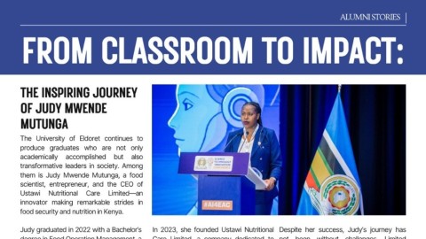 From Classroom to Impact: The Inspiring Journey of Judy Mwende Mutunga