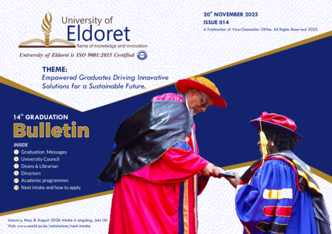 UoE Graduation Bulletin 2025