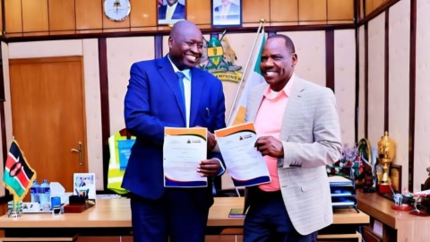 University of Eldoret signed an MoU with the County Government of Uasin Gishu