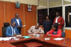 Report of the Awards and Research Agreement Signing Ceremony for the Annual URG Cohort 10
