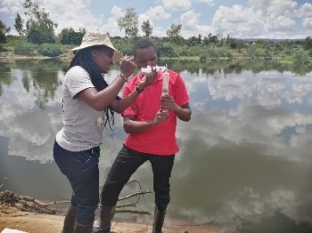 MSc students Christi