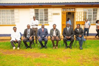 The VC poses with OI