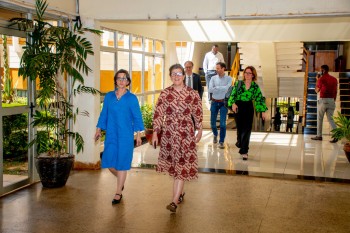 Visit by the Ghent U