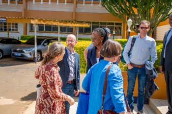 Visit by the Ghent U