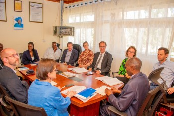 Visit by the Ghent U