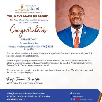 BRIAN RONO Poster