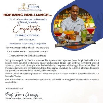 Fredrick Otieno: Bre