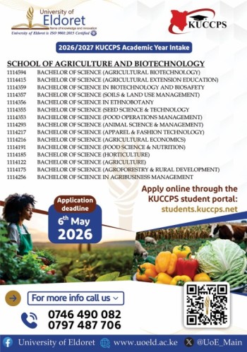 KUCCPS portal is now