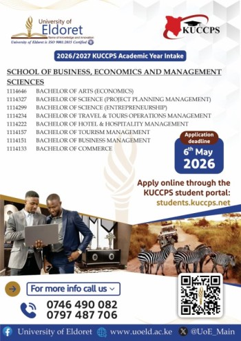 KUCCPS portal is now