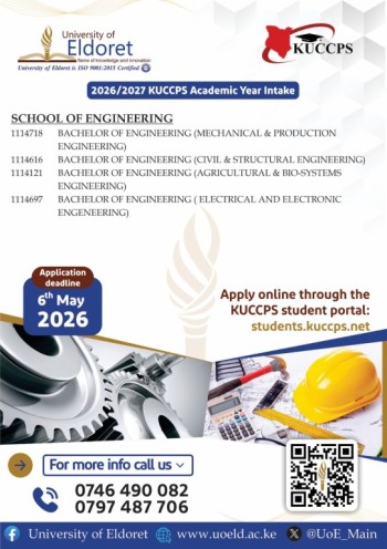 KUCCPS portal is now