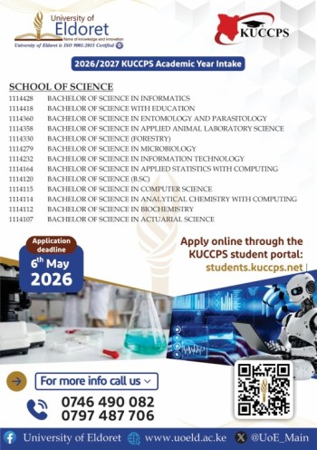 KUCCPS portal is now