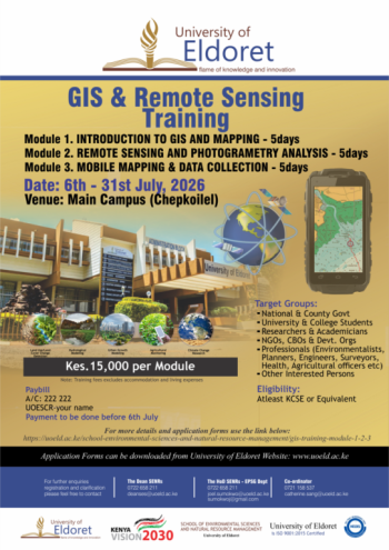 UOE GIS-RS Training 
